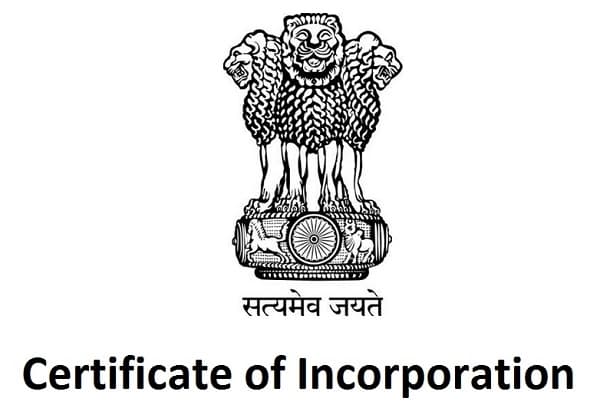 Certificate of Incorporation
